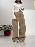 شلوار فوتر کمربند دار کد 102062 - Image 15