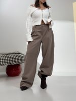 شلوار کتان بگ کد 102004