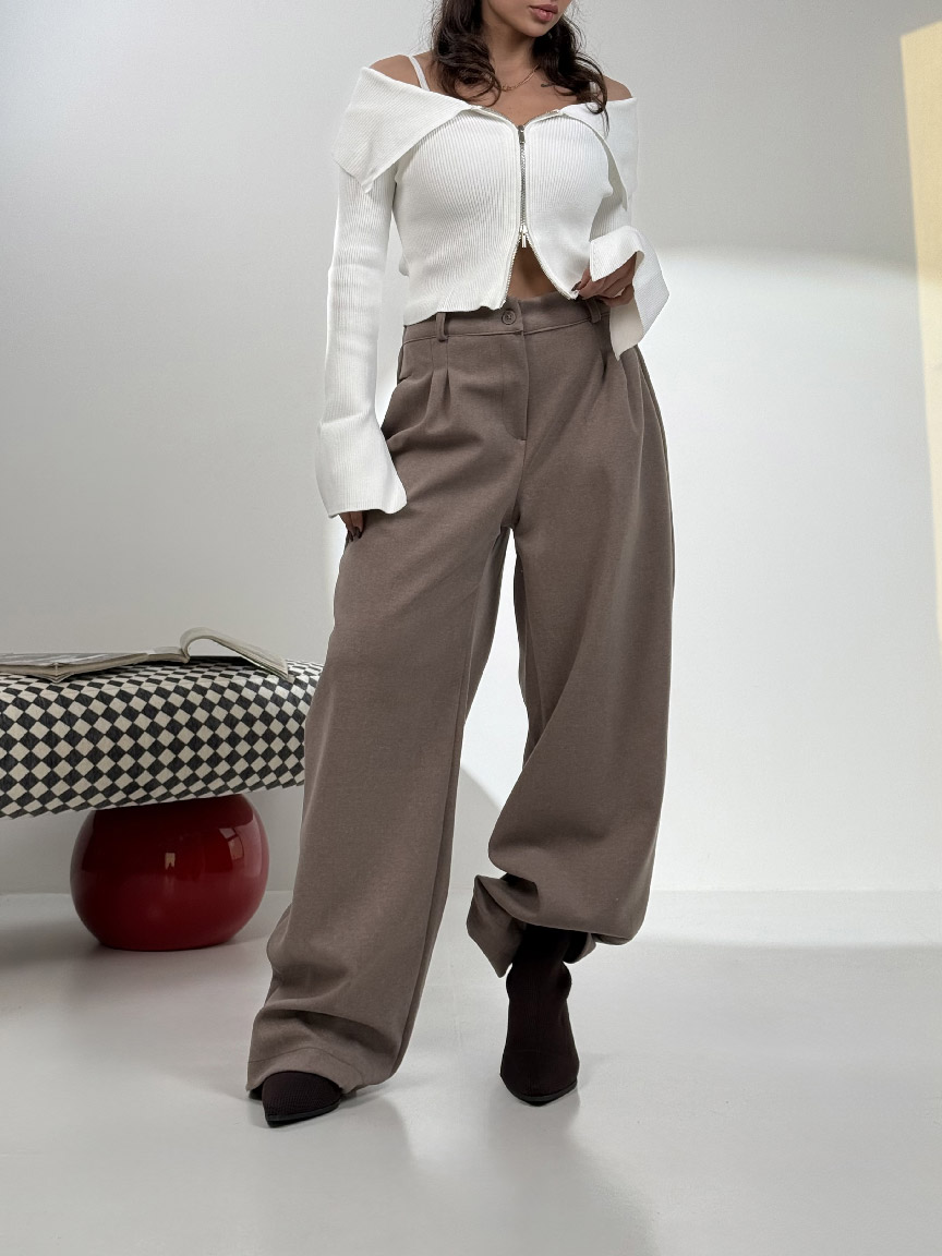 IMG_9463 شلوار کتان بگ کد 102004 - Image 1