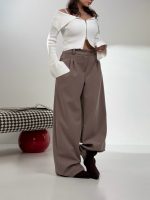 شلوار کتان بگ کد 102004 - Image 2