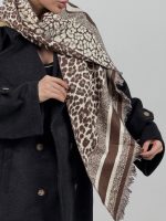 روسری پلنگی کد 310683 - Image 6