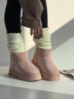 نیم بوت خزدار کد 141102 - Image 24