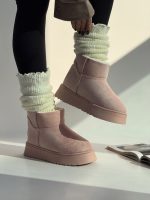 نیم بوت خزدار کد 141102 - Image 26