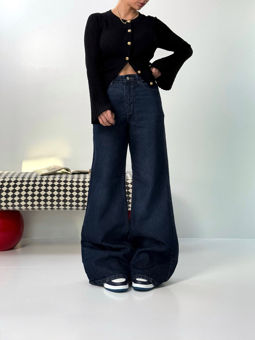 IMG_0851 شلوار جین SUPER BAGGY کد 102099 - Image 1