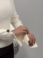 بلوز بافت آلما کد 200995 - Image 2