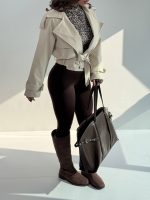 ترنچ کت کمربنددار کد 200988 - Image 3