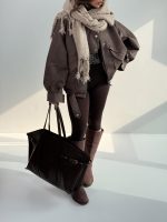 کت جیر دکمه پانچی کد 120370 - Image 28