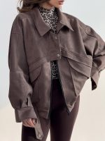 کت جیر دکمه پانچی کد 120370 - Image 29