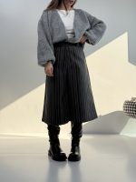 شلوار چرم راه راه کد 102100 - Image 3