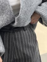 شلوار چرم راه راه کد 102100 - Image 2