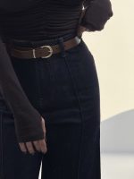 شلوار جین کمربنددار کد 102093 - Image 2