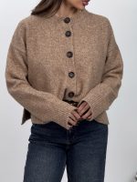 ژاکت بافتنی چاک دار کد 200996 - Image 5