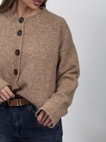 ژاکت بافتنی چاک دار کد 200996 - Image 6