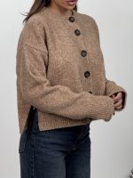 ژاکت بافتنی چاک دار کد 200996 - Image 7