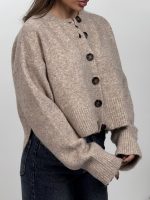 ژاکت بافتنی چاک دار کد 200996 - Image 4