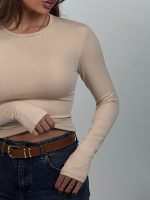 بلوز آستین بلند یقه BAS کد 180564 - Image 10