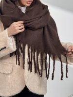 شال موهر ساده کد 310679 - Image 2