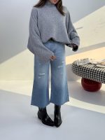 بافت آستین خفاشی کد 200997 - Image 3