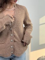 ژاکت دکمه مرواریدی کد 200998 - Image 2