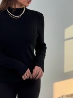 بلوز بافت چاک دار کد 180570 - Image 5