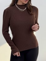 بلوز بافت چاک دار کد 180570 - Image 7