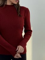 بلوز بافت چاک دار کد 180570 - Image 10