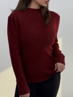 بلوز بافت چاک دار کد 180570 - Image 11