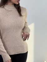 بلوز بافت چاک دار کد 180570 - Image 3