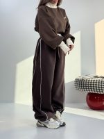 شلوار بگ بغل مغزی کد 102102 - Image 7