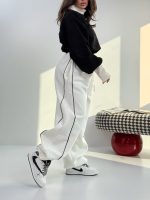 شلوار بگ بغل مغزی کد 102102 - Image 11