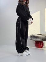 شلوار بگ بغل مغزی کد 102102 - Image 14