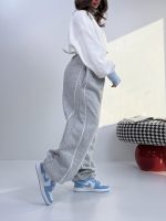 شلوار بگ بغل مغزی کد 102102 - Image 3