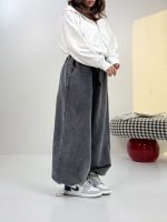 شلوار بگ سنگ شور کد 102101 - Image 3