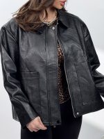 کت چرم LEATHER SHIRT کد 120396 - Image 3
