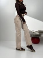 شلوار جین استریت کراپ کد 102106 - Image 3