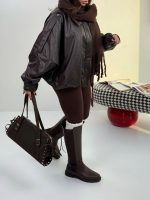 بامبر چرم لیدی کد 201007 - Image 8