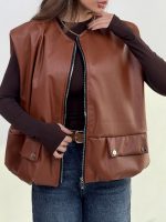 وست چرم جیب پانچی کد 200942 - Image 2