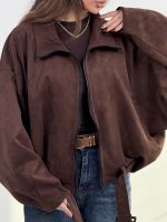 سوییشرت جیر جیب زیپ کد 201017 - Image 10