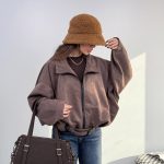 سوییشرت جیر جیب زیپ کد 201017