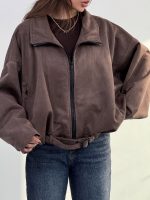 سوییشرت جیر جیب زیپ کد 201017 - Image 3