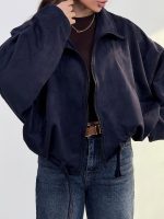 سوییشرت جیر جیب زیپ کد 201017 - Image 15