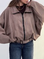 سوییشرت جیر جیب زیپ کد 201017 - Image 20