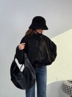 سوییشرت جیر جیب زیپ کد 201017 - Image 23