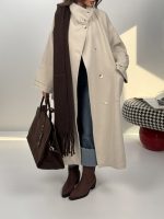 پالتو فوتر آستین دکمه کد 201003 - Image 4