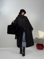 پالتو فوتر آستین دکمه کد 201003 - Image 17