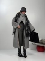 پالتو فوتر آستین دکمه کد 201003 - Image 24