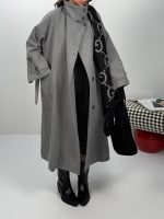 پالتو فوتر آستین دکمه کد 201003 - Image 25