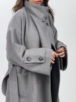 پالتو فوتر آستین دکمه کد 201003 - Image 28