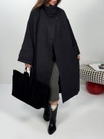 پالتو فوتر آستین دکمه کد 201003 - Image 32