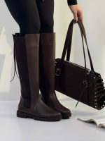 بوت بلند پشت زیپ کد 141091 - Image 2